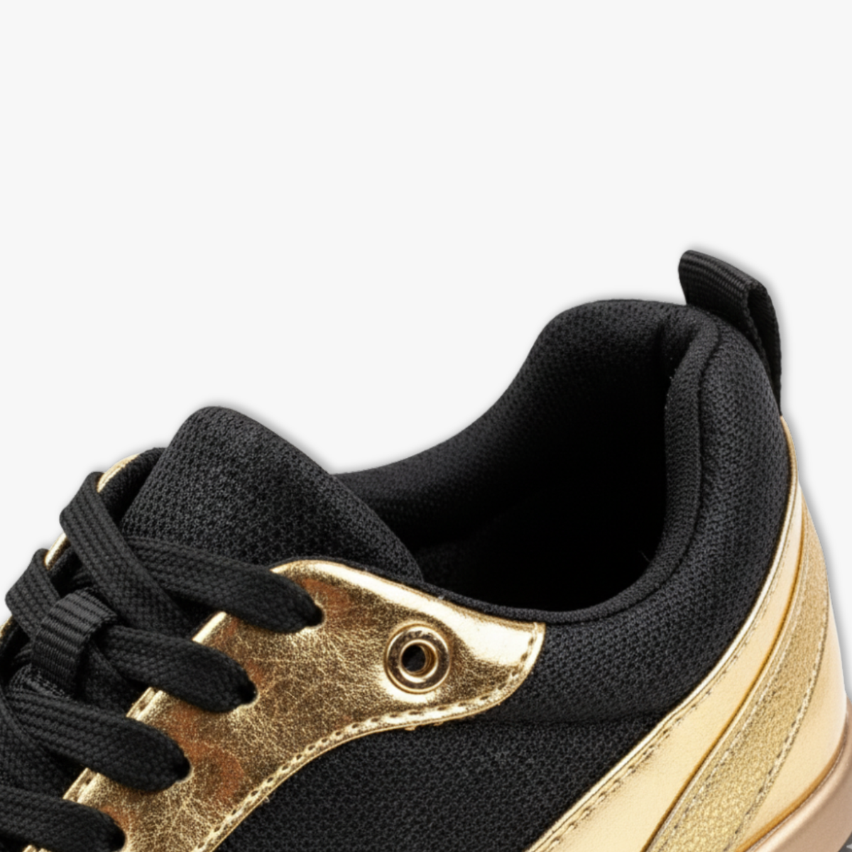 Aurelia sneakers donna con plateau, inserti a contrasto e suola a righe, foto 6