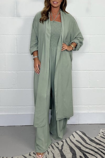 Caterina | Completo tuta palazzo e kimono