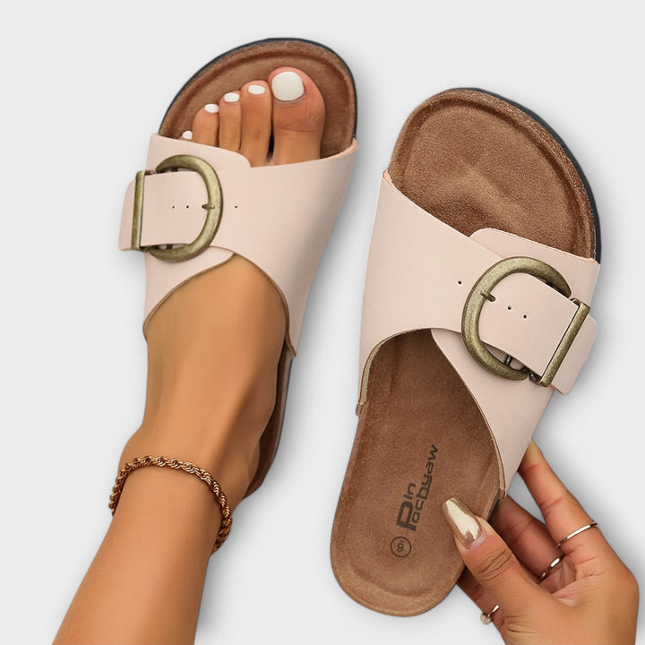 Talita | Sandali vintage con cinturino e fibbia