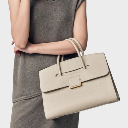 Catia borsa a mano donna con patta e doppio manico, foto 4