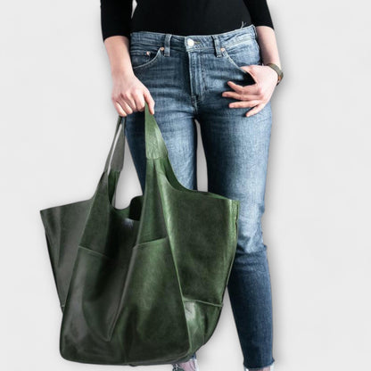 Chiarina borsa a spalla donna in similpelle con tasca frontale, foto 7