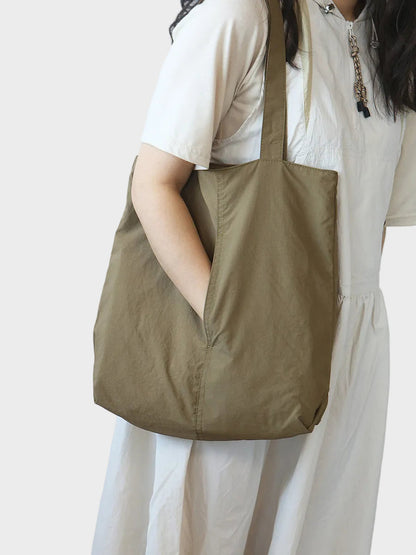 Clarice borsa shopper donna con tasca laterale e bustina staccabile, foto 1