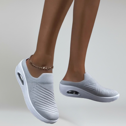 Clelia sneakers donna a calza con plateau e suola in gomma, foto 7
