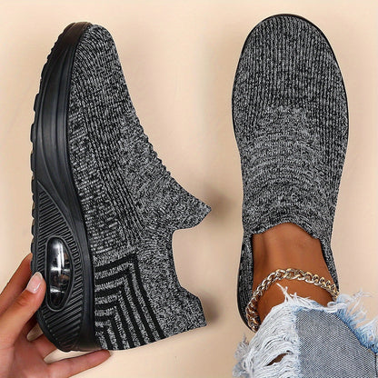 Dilva sneakers donna a calzino in tessuto a rete, foto 1