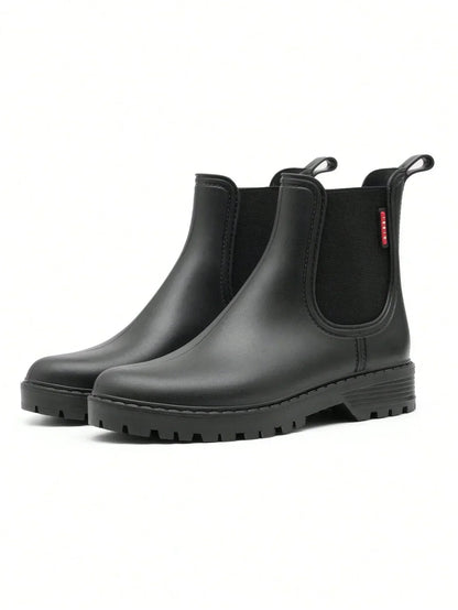 Domizzia chelsea boots donna con elastici laterali e suola carrarmato, foto 1