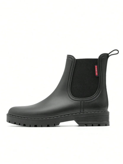 Domizzia chelsea boots donna con elastici laterali e suola carrarmato, foto 4