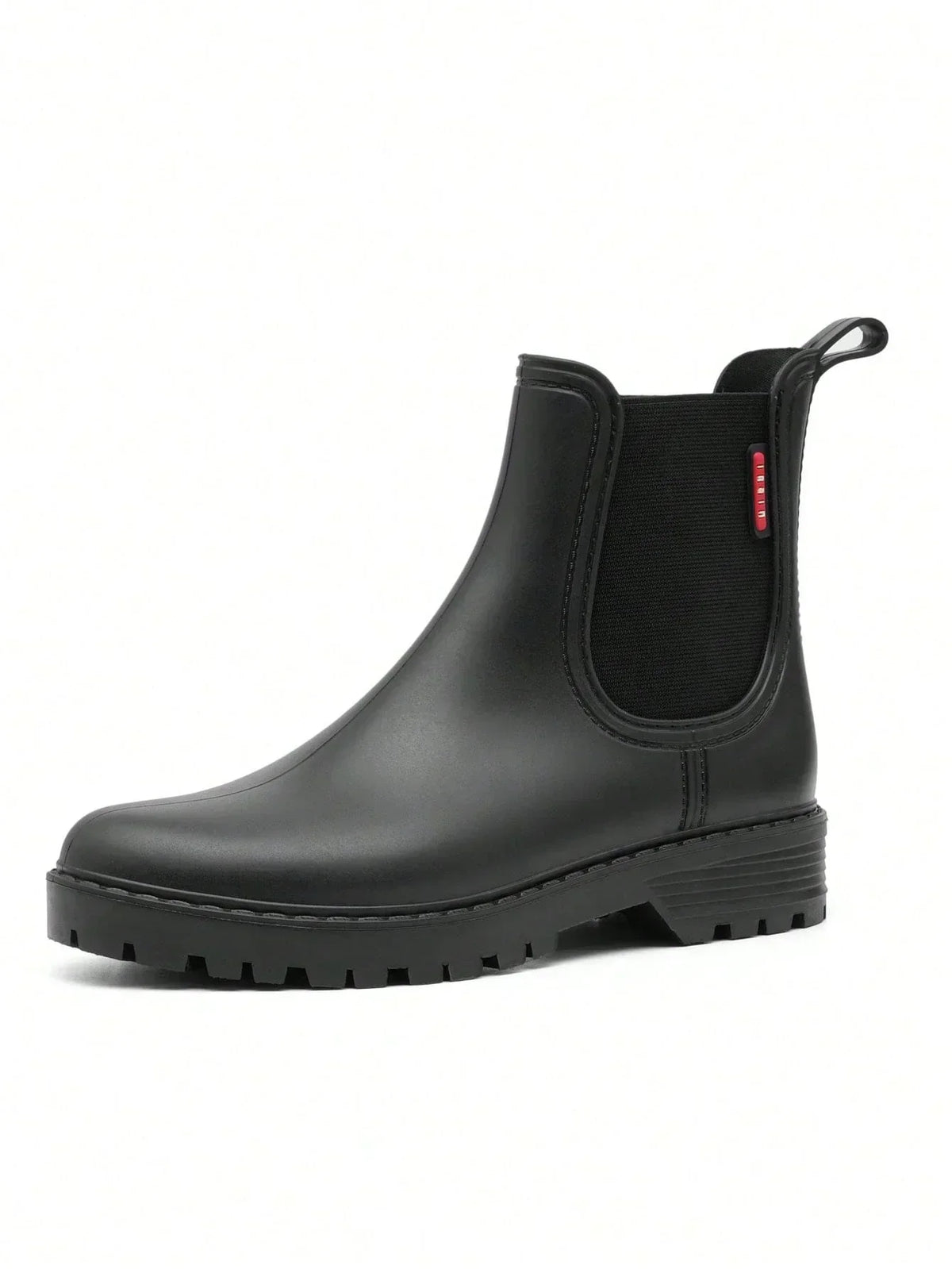 Domizzia chelsea boots donna con elastici laterali e suola carrarmato, foto 6