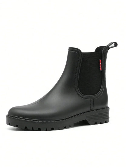 Domizzia chelsea boots donna con elastici laterali e suola carrarmato, foto 6
