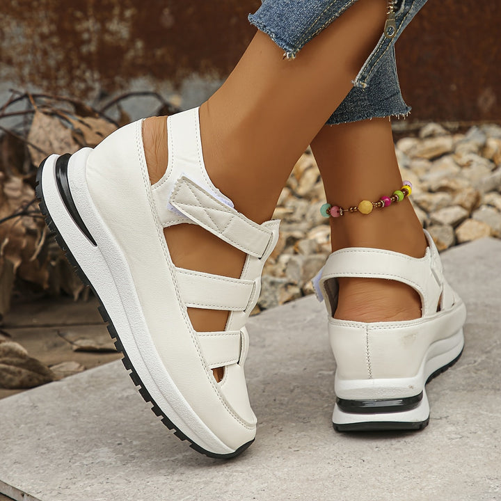 Maria | Sandali con plateau e strappi