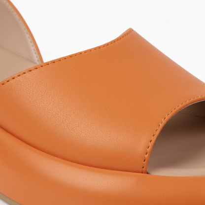 Elisabetta sandali donna con plateau arrotondato e cinturino elastico, foto 10