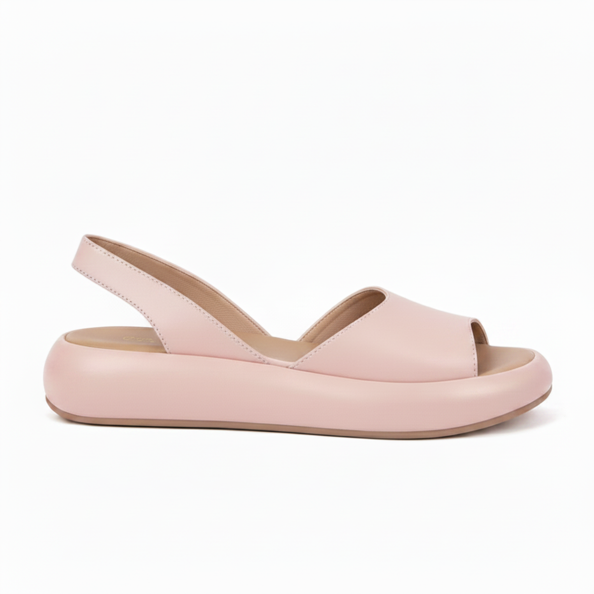 Elisabetta sandali donna con plateau arrotondato e cinturino elastico, foto 4