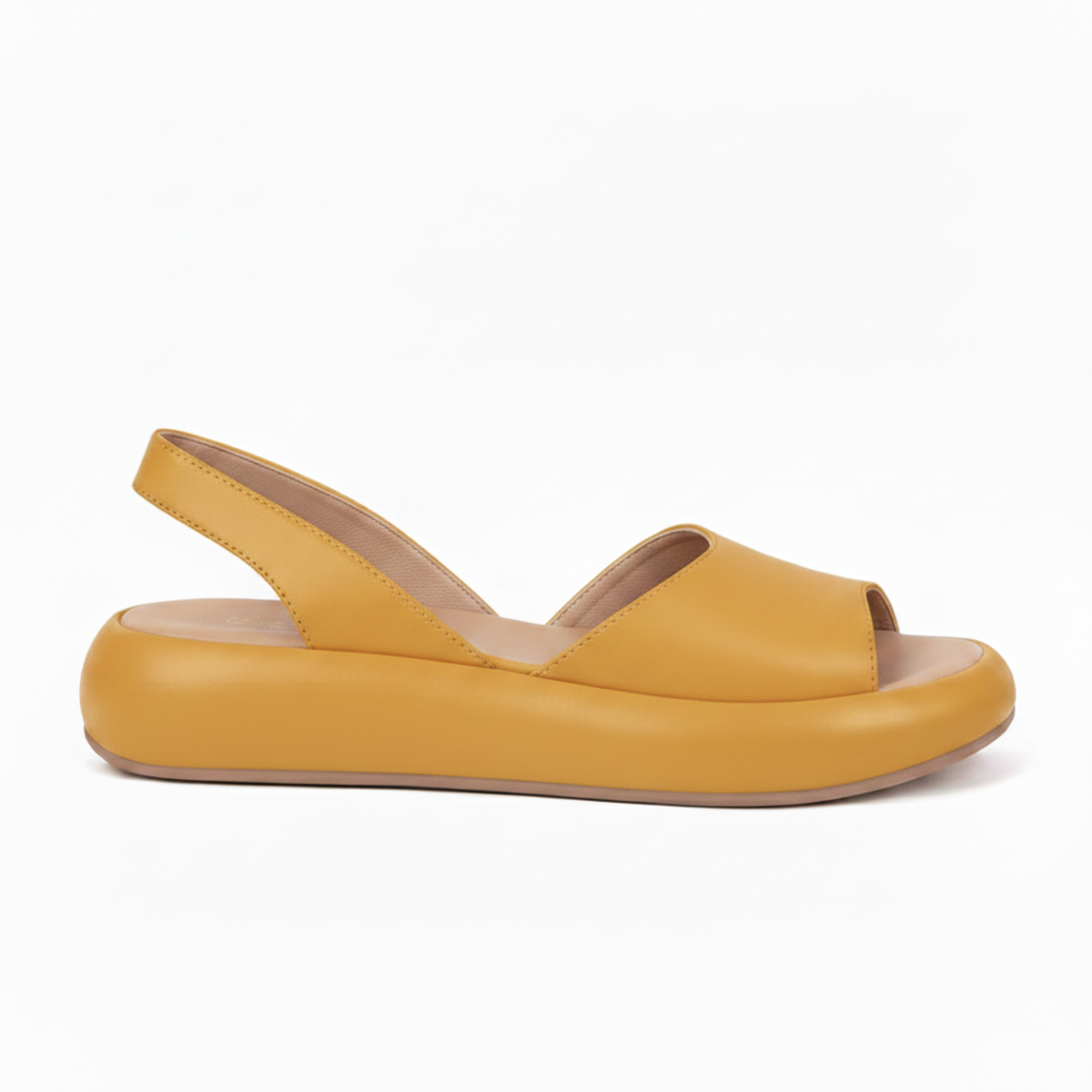 Elisabetta sandali donna con plateau arrotondato e cinturino elastico, foto 6