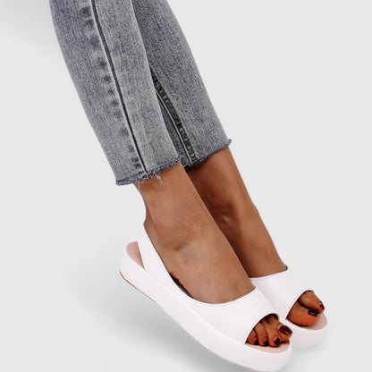 Etta sandali donna con plateau e cinturino posteriore, foto 9