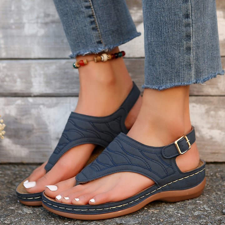 Azzurra | Sandali infradito minimali