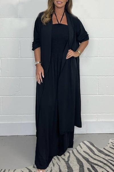 Caterina | Completo tuta palazzo e kimono