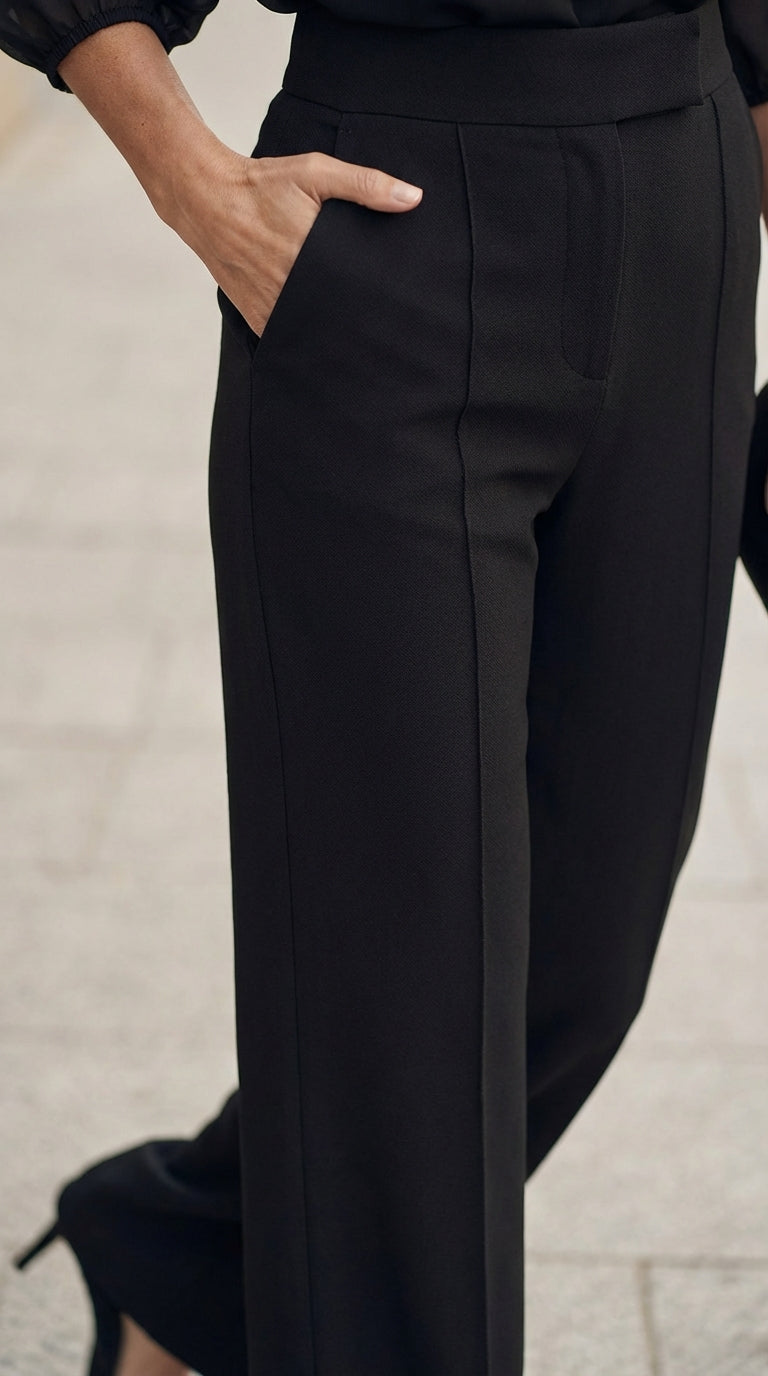 Lucrezia | Completo in tre pezzi con blusa in chiffon