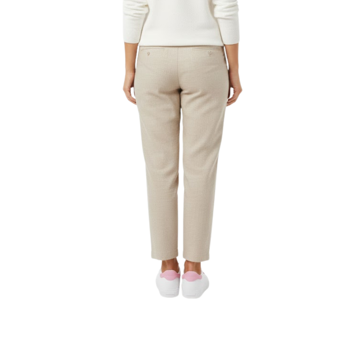 Ilenia sneakers donna basse con lacci e suola piatta, foto 3