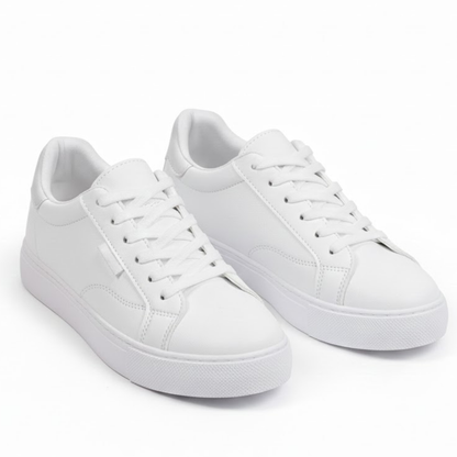 Ilenia sneakers donna basse con lacci e suola piatta, foto 5