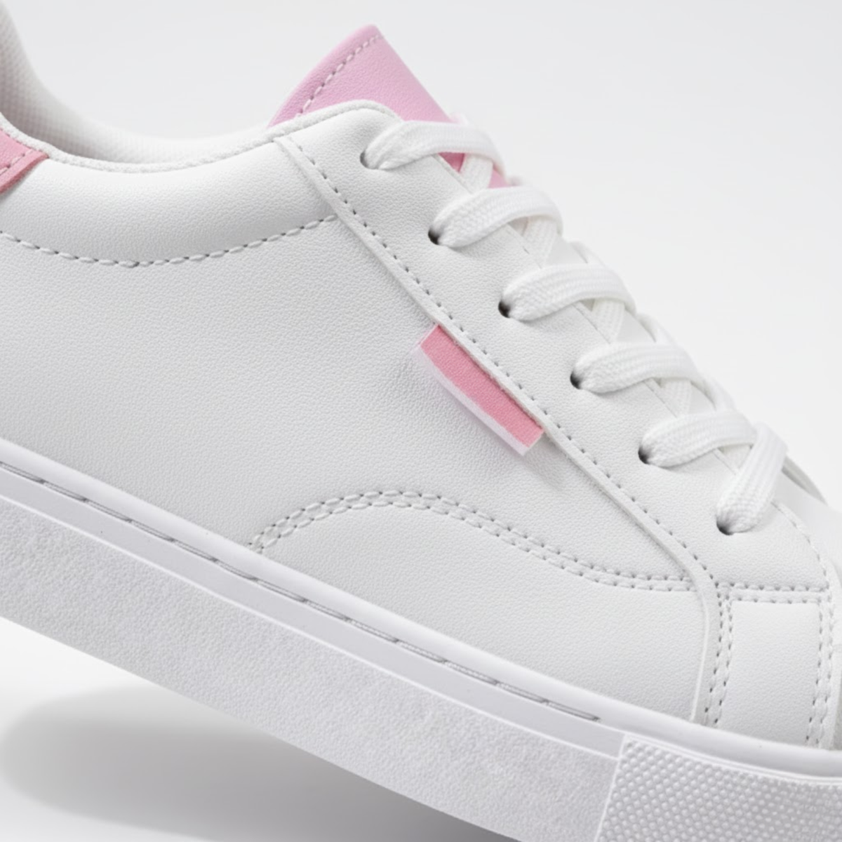 Ilenia sneakers donna basse con lacci e suola piatta, foto 6