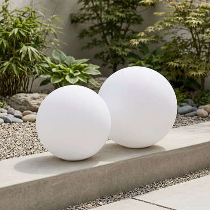 Lampada a globo LED ricaricabile bianca senza fili cambia colore con telecomando