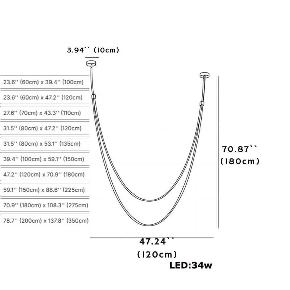 Lampada a sospensione Beza in pelle con LED dimmerabile, design moderno scultoreo