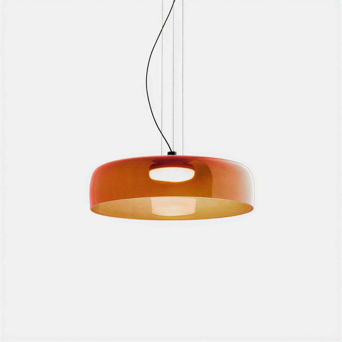 Lampada a sospensione in vetro stile Bauhaus da soffitto