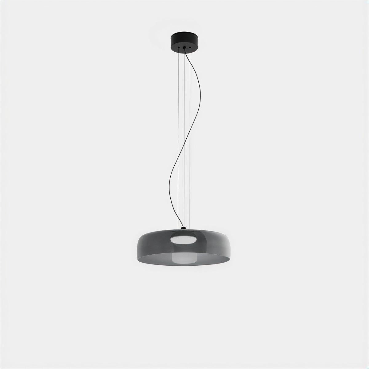 Lampada a sospensione in vetro stile Bauhaus da soffitto