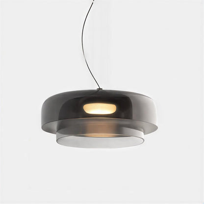 Lampada a sospensione in vetro stile Bauhaus da soffitto