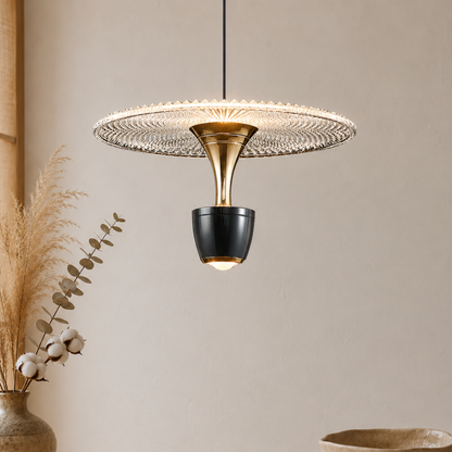 Lampada a sospensione LED in acrilico per sala da pranzo