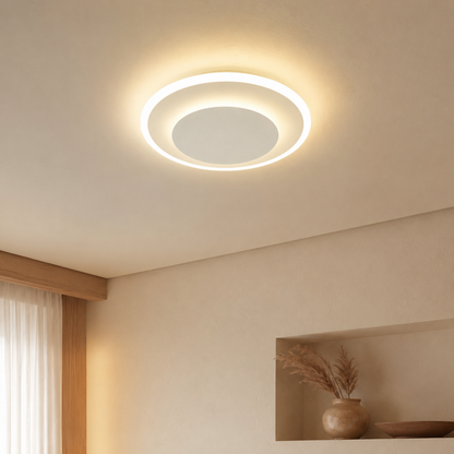 Lampada a sospensione LED moderna Tulio in acrilico e vetro