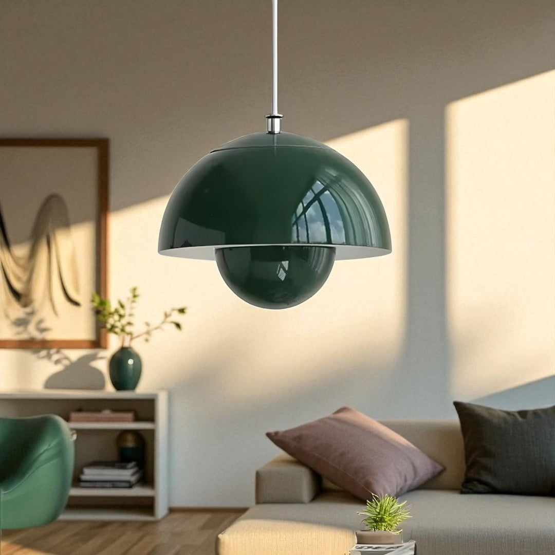 Lampada a sospensione LED scandinava moderna a forma di bocciolo