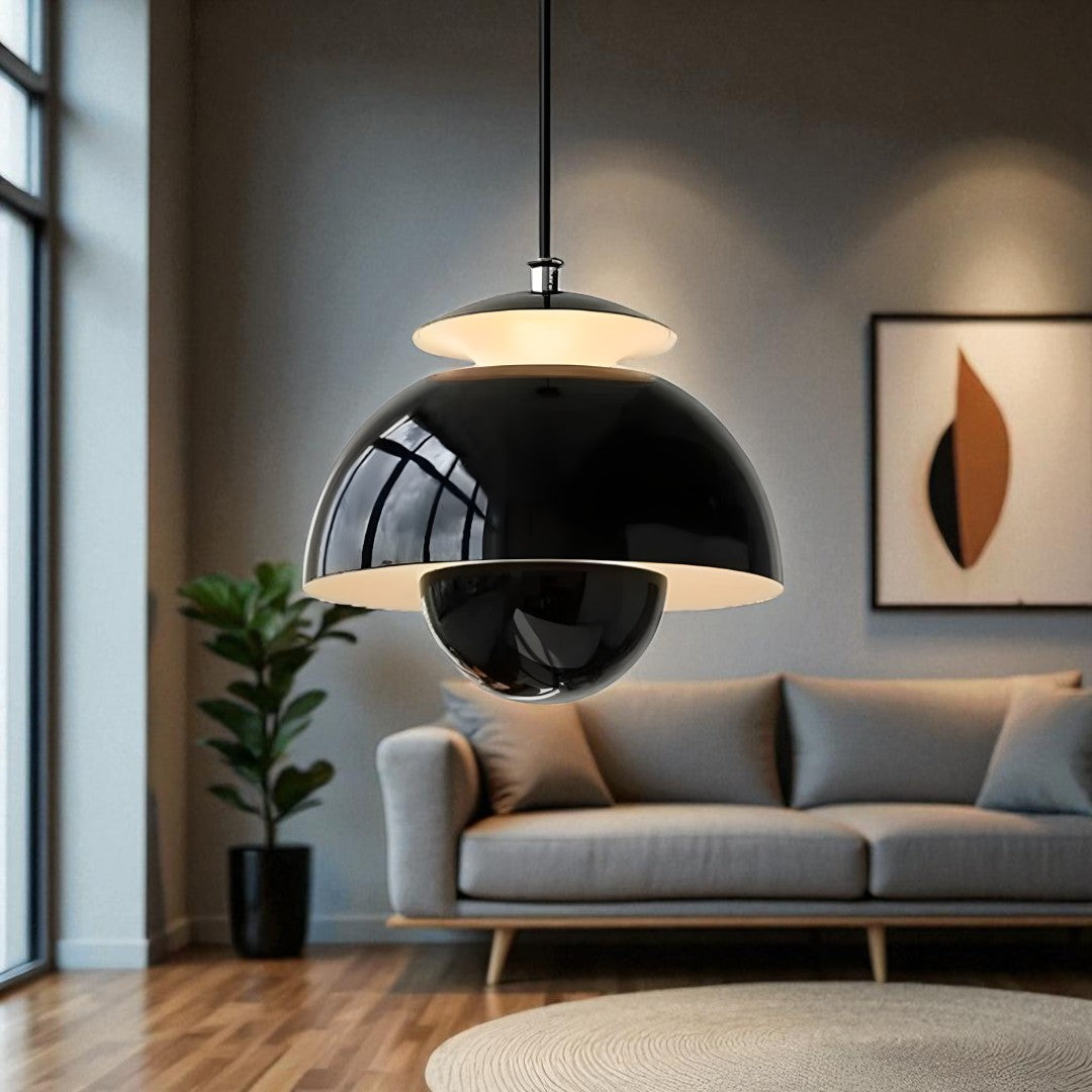 Lampada a sospensione LED scandinava moderna a forma di bocciolo