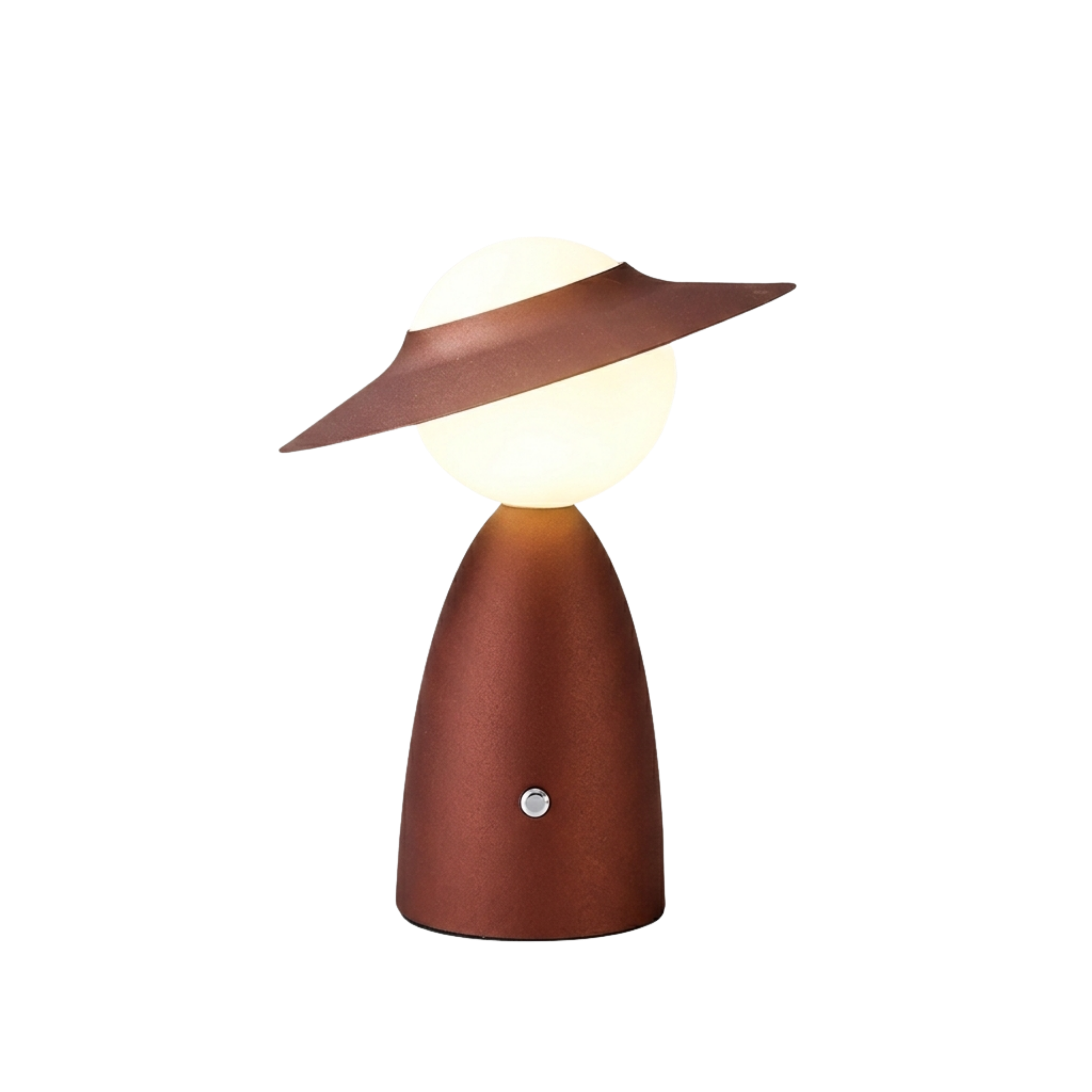 Lampada da comodino LED moderna dimmerabile touch con ricarica wireless per smartphone