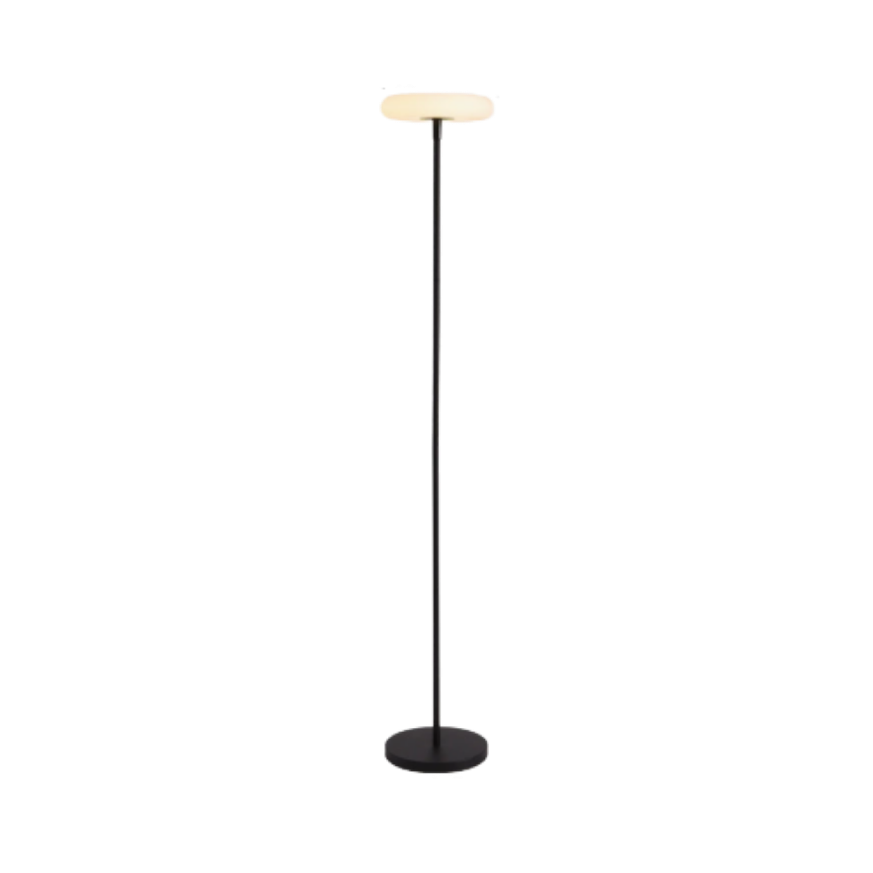 Lampada da giardino solare nera a LED da terra per vialetti e terrazze