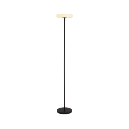 Lampada da giardino solare nera a LED da terra per vialetti e terrazze