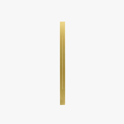 Lampada da parete LED lineare minimalista a barra lunga per interni, nero e oro