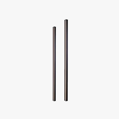 Lampada da parete LED lineare minimalista in metallo, applique oro, nero e bianco
