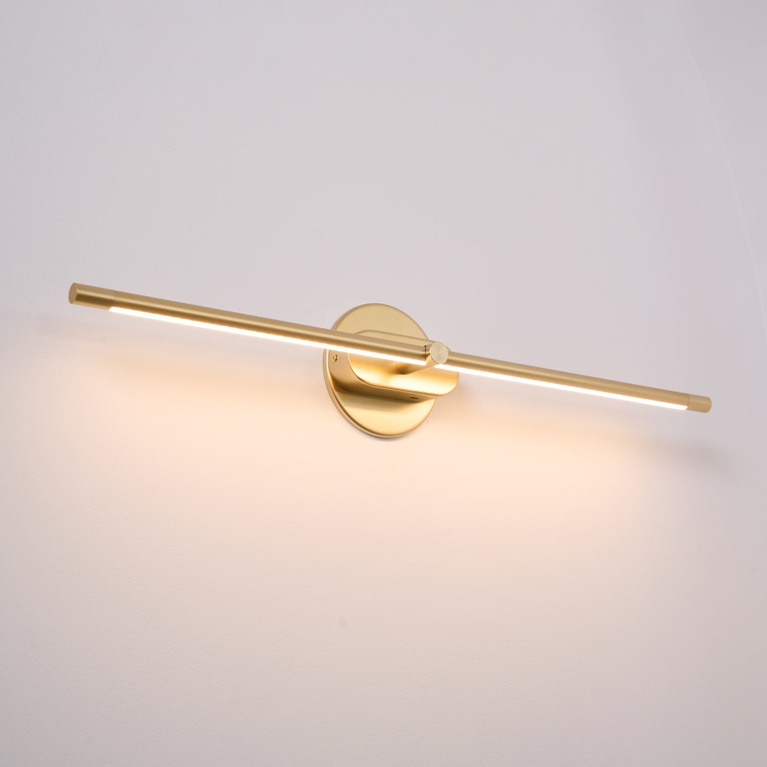 Lampada da parete LED lineare sottile ricaricabile senza fili con interruttore touch