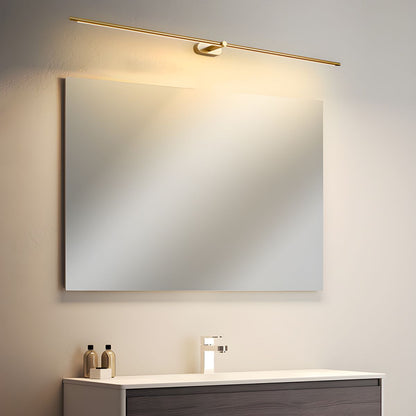 Lampada da parete LED lineare sottile ricaricabile senza fili con interruttore touch