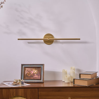 Lampada da parete LED lineare sottile ricaricabile senza fili con interruttore touch
