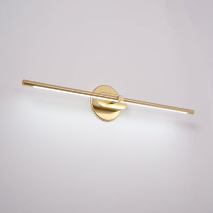 Lampada da parete LED lineare sottile ricaricabile senza fili con interruttore touch