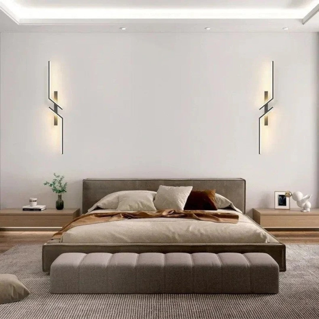 Lampada da parete LED moderna dal design geometrico