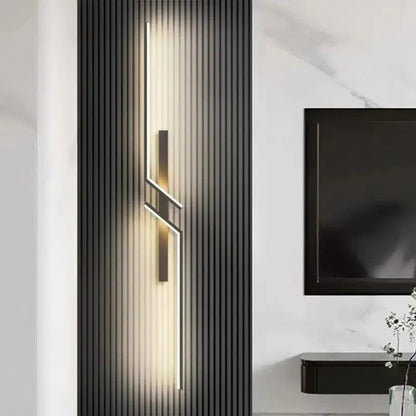 Lampada da parete LED moderna dal design geometrico