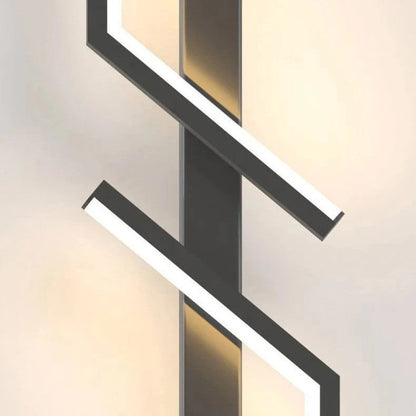 Lampada da parete LED moderna dal design geometrico