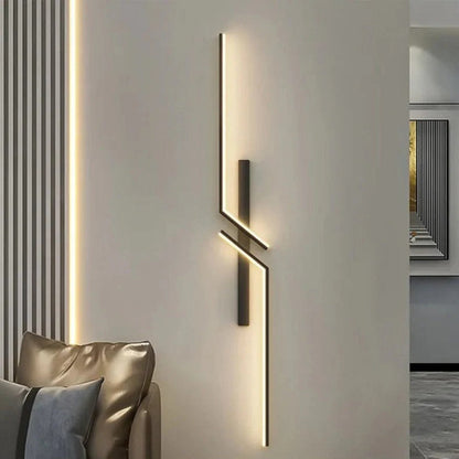 Lampada da parete LED moderna dal design geometrico