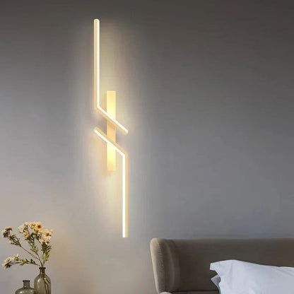 Lampada da parete LED moderna dal design geometrico