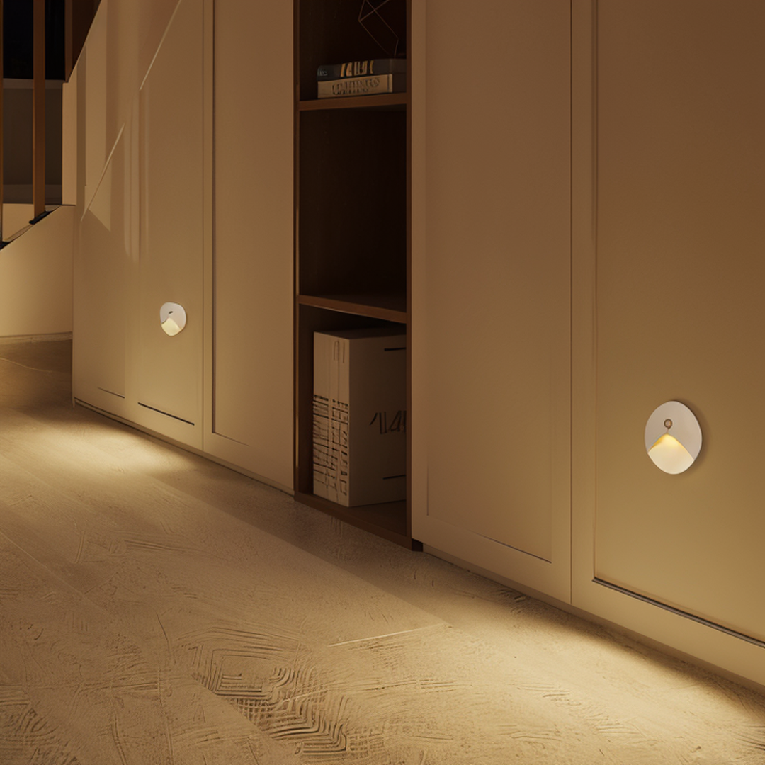 Lampada da parete per esterni LED IP65 con sensore di movimento