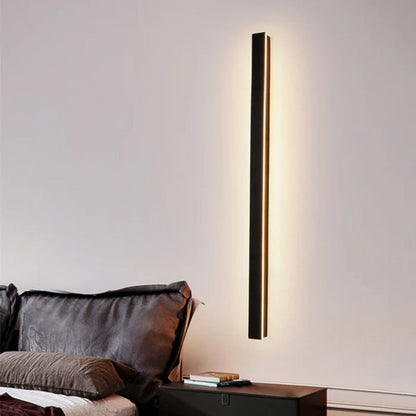 Lampada da parete per esterni LED nera con sensore di movimento