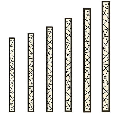 Lampada da parete per esterni moderna a barra LED per patio e giardino