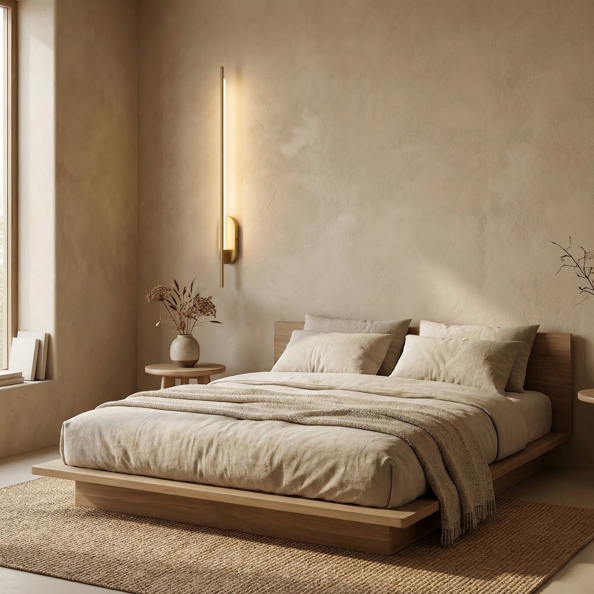 Lampada da parete scandinava moderna in ferro con LED